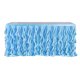 thumbnail image 2 of Falda De Mesa Azul Cubierta De Vajilla Baby Shower Boda Fiesta Decoraciones 75x183cm, 2 of 5