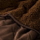 thumbnail image 4 of Cubrecama Sherpa 1.5 Plaza Microfibra Café, 4 of 5