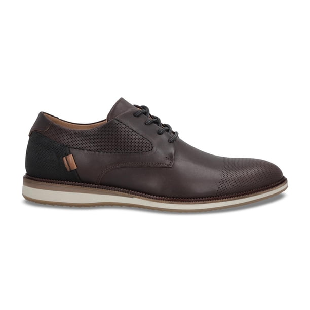 Zapatos Formal Casual Hombre Cuero Perforaciones Nox-0-32 Café Bullboxer cafe 38
