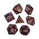 thumbnail image 4 of 7x Dados Poliédricos Smooth D4-D20 Para Ense?anza De Matemáticas Bar Mesa Juegos De Mesa Violet Aureate, 4 of 5