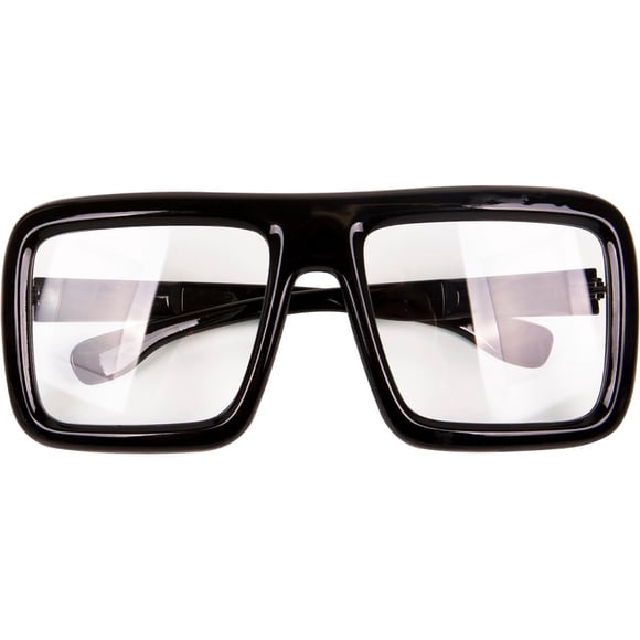 Giraffe Black Big Fake Glasses Square Nerd Glasses For Men