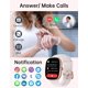 thumbnail image 3 of Reloj Inteligente HUAKUA para Mujer y Hombre con Llamadas Bluetooth y Fitness, 3 of 9