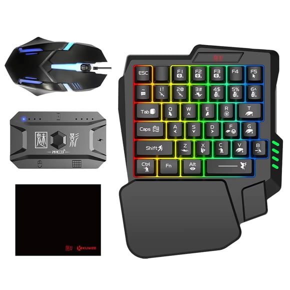 Combo De Teclado Y Mouse Para Gaming Y1 Pro Para Android Y Pc