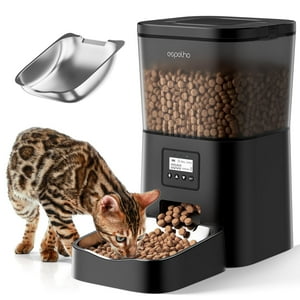 Dispensador Automático De Comida Para Gatos Espelho Timed Feeder 4L