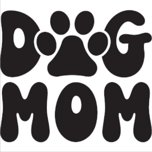 Sticker Dog Mom Mamá Perruna Dog Lover Auto Camioneta