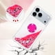 thumbnail image 4 of FOXDOCK Funda Glitter Líquida para iPhone 17 Pro con Anillo Brillante, TPU Antichoques y Esquinas Reforzadas, Soporte, 4 of 6