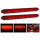 thumbnail image 1 of Barra de luces Nilight para remolque, 16 pulgadas, 11 LED, roja, 2 unidades, 1 of 8