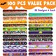 thumbnail image 2 of Pulseras Joyin para fiestas de Halloween para niños, 100 unidades, 2 of 8