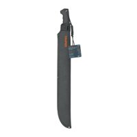 Truper - Machete Doble Filo 18 Cacha Bimaterial, Con Funda,