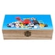 thumbnail image 1 of Caja Organizadora de Madera Rústica Babybus, 1 of 6