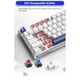thumbnail image 3 of Teclado Machenike K500B-B87 75% TKL Mecánico Cableado Gaming, 3 of 7