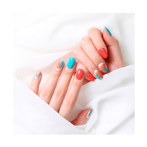 Tiolla - Uñas Sticker Efecto Gel Paint