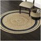thumbnail image 1 of Alfombra redonda Yute Delhi 120CM-01, 1 of 4