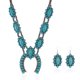thumbnail image 1 of Conjunto de joyería Montana West Turquesa Naja (pendientes y collar), 1 of 7