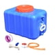 thumbnail image 3 of Tanque De Agua Reutilizable, Cubo De Almacenamiento Horizontal Para Camping, Jardín, Coche, Azul, 27,5 Kg, 3 of 5