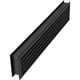 thumbnail image 1 of Rejilla de ventilación para puerta, HVAC OV, 45 cm x 9,2 cm, doble cara, negra, 1 of 7