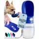 thumbnail image 1 of Botella de Agua para Perros MalsiPree 355ml Antigoteo Azul Marino, 1 of 9