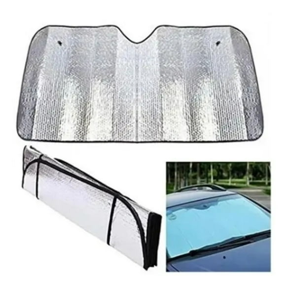 Quitasol Auto Parasol Parabrisas Tipo Sombrilla Cubre Sol 70 x 140 cm