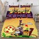 thumbnail image 1 of Pizza Tower Quilts for Queen Bed Bedspreads,Soft Bed Quilt Lightweight Bedspread,Quilted Coverlet 3 Piece Bed Sheets, 1 of 5