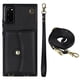thumbnail image 1 of Crossbody PU Leather Phone Case For Samsung Galaxy S23 S22 Plus Note 20 Ultra Wallet Card Slots Magnetic Lanyard Cover, 1 of 3