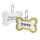 thumbnail image 1 of Personalized Pet ID Tags, Custom Dog Name Tags, Engraved Both Sides Customized Dog Tags For Your Dog Collars, 1 of 3