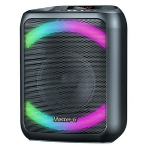 Master G - Parlante Bluetooth Portatil 15W Karaoke Led Cypher