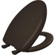 thumbnail image 1 of Asiento de inodoro Bemis Classic Colors, marrón espresso, cierre lento, 1 of 6