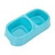 thumbnail image 1 of Cuenco de agua y comida para mascotas con plato doble, cuenco de agua y comida para gatos y perros, 1 of 5