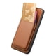 thumbnail image 5 of Funda de Cuero Magnética con Tarjetero para Samsung Galaxy A54 Cubierta Delgada Marrón, 5 of 5