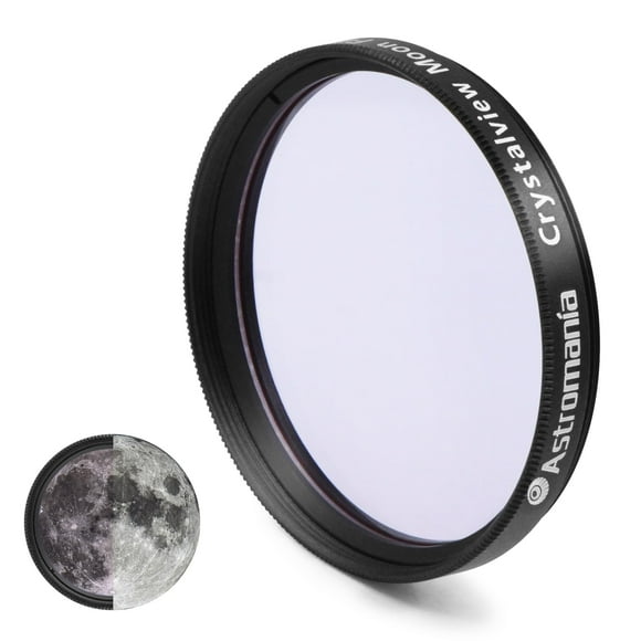 Filtro lunar Astromania Crystalview de 2" - Realzador, transparente, vidrio