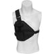 thumbnail image 5 of Bolso de pecho pequeño con forma de triángulo negro y correa ajustable, bolso cruzado multiusos para mujeres y hombres, mochila para ciclismo, viajes al aire libre y deportes Yuxun, 5 of 7