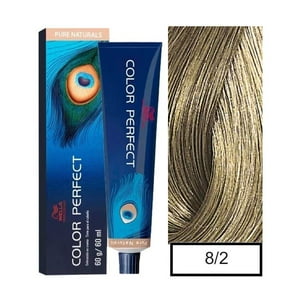 Wella - Tintura Semipermanente Color Perfect 8/2 60Gr + Oxidante