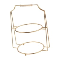 Bothyi - Soporte Clásico De 2 Niveles Para Pasteles Y Magdalenas, Suministros De Paisaje Para Bandeja De Servicio