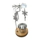 thumbnail image 1 of Portavelas De Luz De Té, Candelabro Giratorio Para Regalo, Festivales De Año Nuevo, Argenta, 1 of 3
