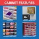 thumbnail image 5 of Gabinete de Plástico con 16 Cajones Akro-Mils 27x16x22 cm, 5 of 9