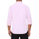 thumbnail image 3 of INSPIRE CHIC Estilo Camisa de Hombre Cuello de Punta Manga Larga Botón Color Sólido Camisa de Vestir de Negocios M Rosa, 3 of 5