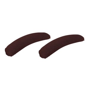 Magideal - 2 Piezas De Funda Extraíble Para Reposabrazos De Silla De Oficina, Cómoda, Fácil De Limpiar, Silla De Juego Lavable, Fundas Para Reposabrazos, Para Si Marrón