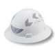thumbnail image 1 of Casco de seguridad con casco de ala completa UNINOVA, ventilado, negro, 1 of 6