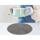 thumbnail image 5 of REGALWOVEN Manteles Rústicos Juego de 6 Manteles Tejidos para Decoración de Mesa de Comedor Interior Exterior Lavable Mantel de Cocina Limpiar con Paño Gris Oscuro 15x15 pulgadas, 5 of 7