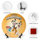 thumbnail image 3 of Animaniacs Plato decorativo de porcelana fina (bone china), plato decorativo de cerámica para hogar, oficina, soporte de pared, platos decorativos para dormitorio - 6 pulgadas (15 cm), 3 of 6