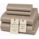 thumbnail image 1 of Juego de sábanas CHATEAU HOME COLLECTION Queen color topo de algodón, 1 of 9