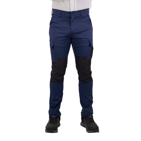 Hardwork - Pantalón Cargo Hw Dakota Spandex Deep Blue