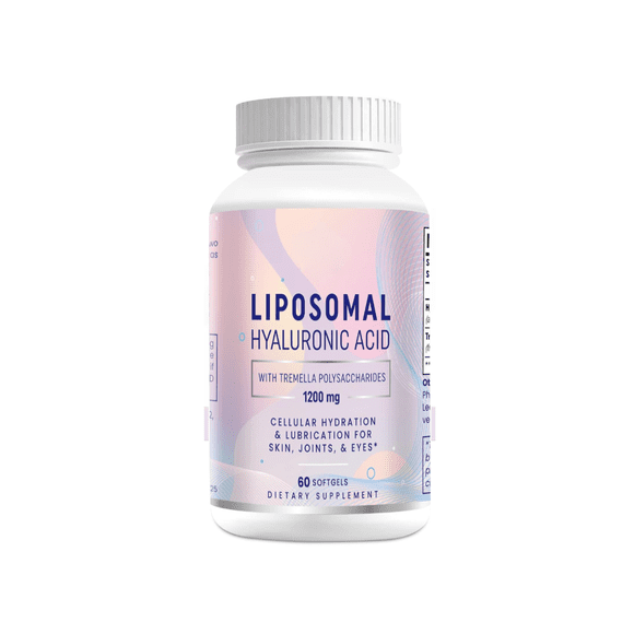 Acido Hialuronico Liposomal 1200mg Hidratacion Celular Cuidado Piel Articulaciones 60 softgel caps