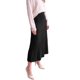 thumbnail image 4 of INSPIRE CHIC Falda de Punto para Mujer Plisada de Cintura Alta Línea A Acampanada Elegante Casual Elástica Invierno Maxi Faldas de Suéter Mediana Negra, 4 of 6