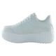 thumbnail image 4 of Zapatilla Plataforma simple Blanco Danicolle, 4 of 5