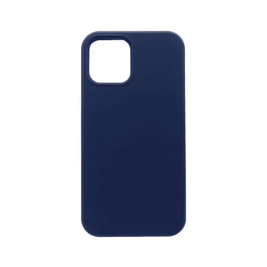 Genérico - Carcasa Silicona Iphone 12 Pro Max Azul