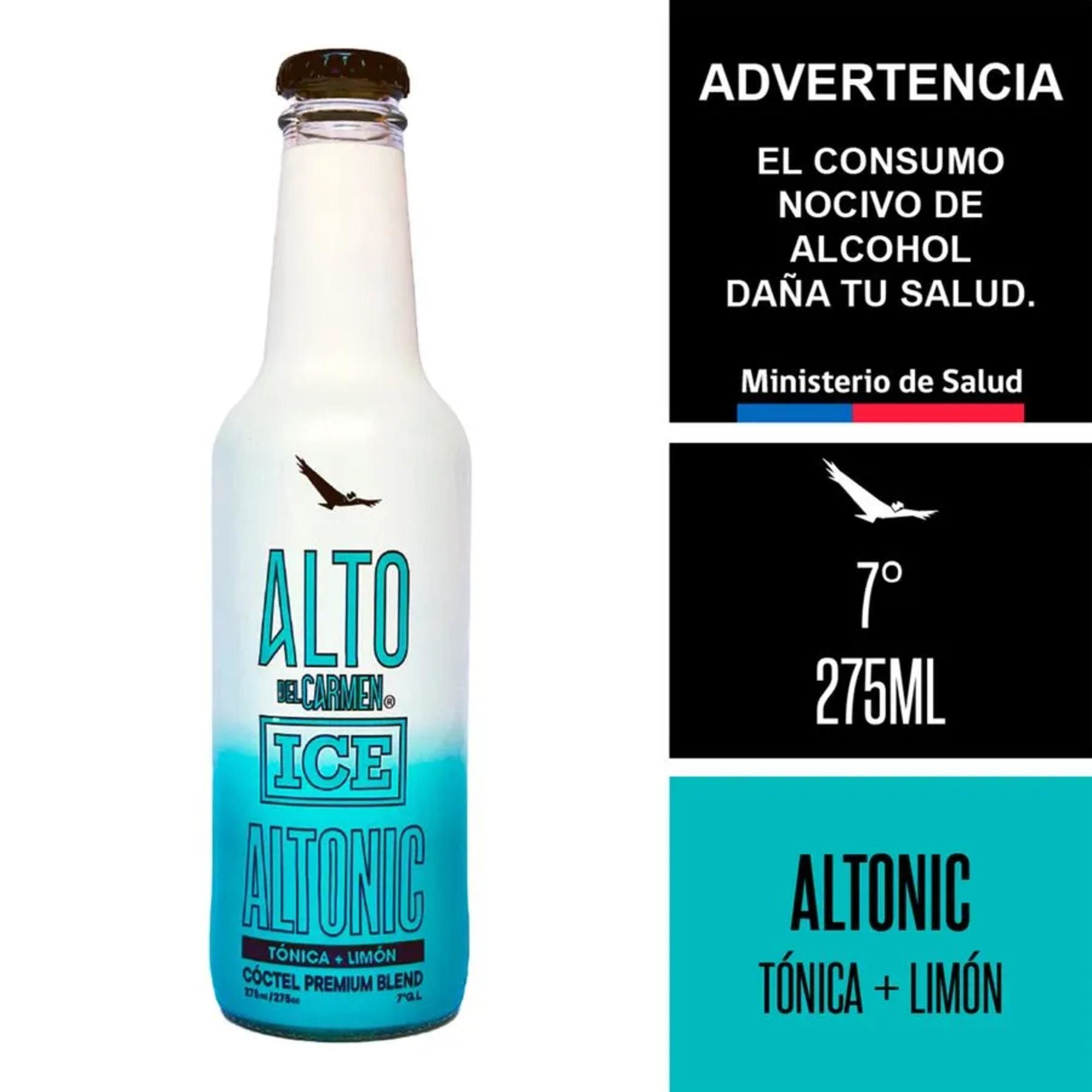 Cóctel Ice Altonic 7° Botella 275 ml Alto Del Carmen