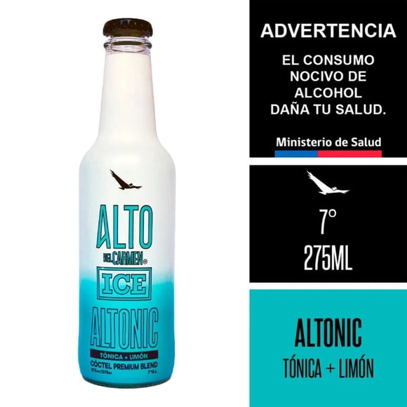 Cóctel Ice Altonic 7° Botella, 275 ml
