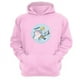 thumbnail image 1 of Polerón Canguro Elefante Dibujos Animados Rosa Talla L Unisex, 1 of 3