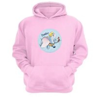 Genérico - Polerón Canguro Elefante Dibujos Animados Rosa Talla Xl Unisex